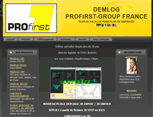 Tablet Screenshot of demlog.com